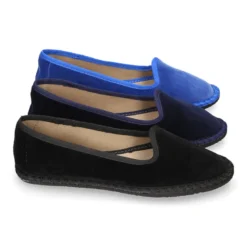Slipper mujer en terciopelo en colores de moda.