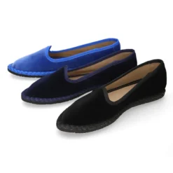 Slipper mujer en terciopelo en colores de moda.