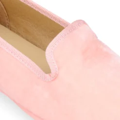 Slipper niños en terciopelo de primavera verano.