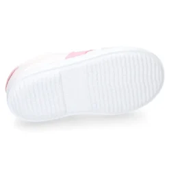 Tenis niños combinado en lona algodón y cordones.