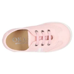 Tenis niños combinado en lona y cordones. Edición especial.