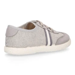 Tenis niños combinado en lona y cordones. Edición especial.