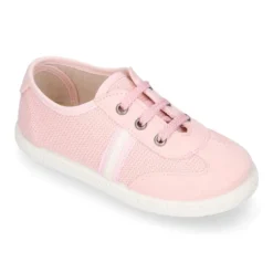 Tenis niños combinado en lona y cordones. Edición especial.