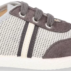 Tenis niños OKAA combinado en lona con serratex y cordones. Edición especial OTOÑO.