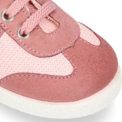 Tenis niños OKAA combinado en lona con serratex y cordones. Edición especial OTOÑO.