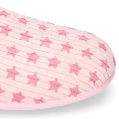 Zapatilla casa niños abierta en pana con ESTRELLAS.