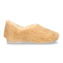 Zapatilla casa niños cerrada en lana tipo PELUCHE.