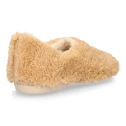 Zapatilla casa niños cerrada en lana tipo PELUCHE.
