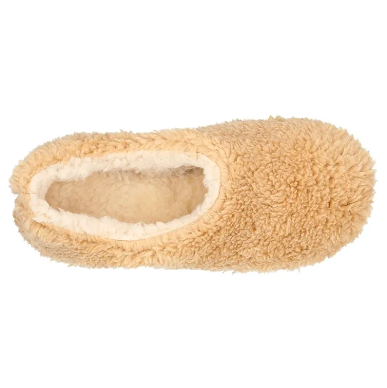 Zapatilla casa niños cerrada en lana tipo PELUCHE.