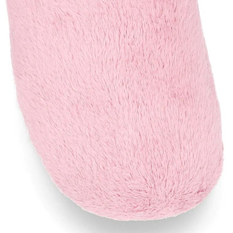 Zapatilla casa niños tipo zueco en lona tipo lana para Otoño.