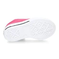 Zapatilla niños CASUAL OKAA con puntera y cordones en color Rosa Francés.