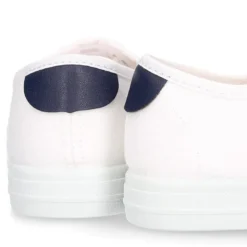 Zapatilla niños con cordones en lona algodón con diseño BANDERA.