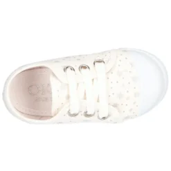 Zapatilla niños con puntera y cordones en lona ASTRO.