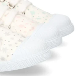 Zapatilla niños con puntera y cordones en lona ASTRO.