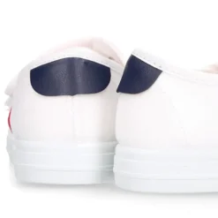 Zapatilla niños sin cordones en lona algodón con diseño BANDERA.