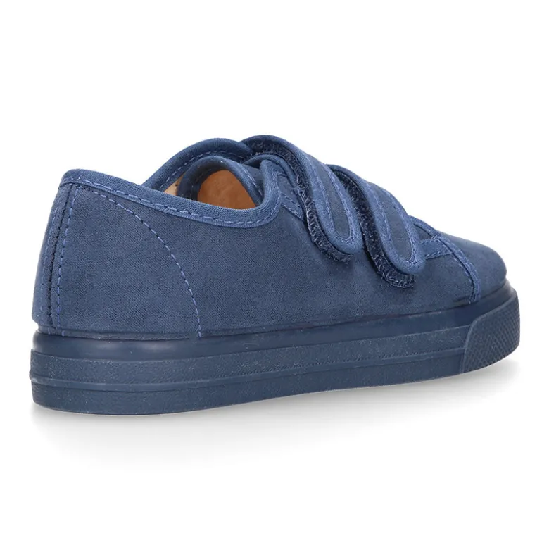 Zapatilla niños vestir OKAA sin cordones en Serratex.