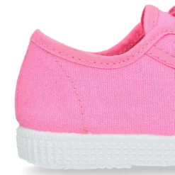 Zapatilla o BAMBA niños vestir sin cordones en lona algodón.