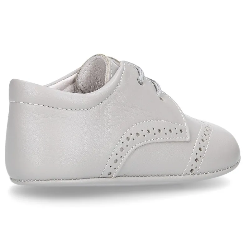Zapatito BLUCHER bebé niño en piel napa.