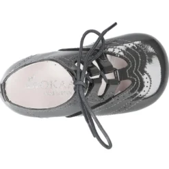 Zapatito inglesito clásico niños en piel charol.