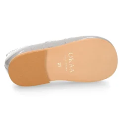 Zapatito niño inglesito clásico en piel charol colores dulces.