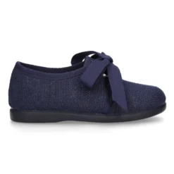 Zapatito niño tipo Blucher en LINO para peques.