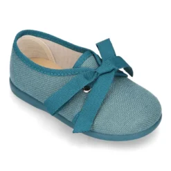 Zapatito niño tipo Blucher en LINO para peques.