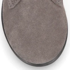 Zapatito tipo Blucher Niños y Niñas con flecos y cordones en piel serraje.