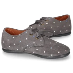 Zapatito tipo Blucher Niño y Niña en piel serraje PUNTI.