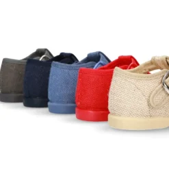 Zapatito tipo Pepito en LINO para peques.