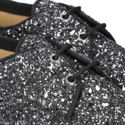 Zapato Niña tipo Blucher estilizado en GLITTER.